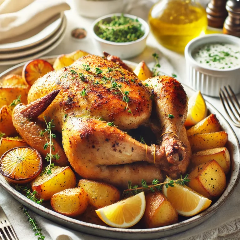 poulet au four